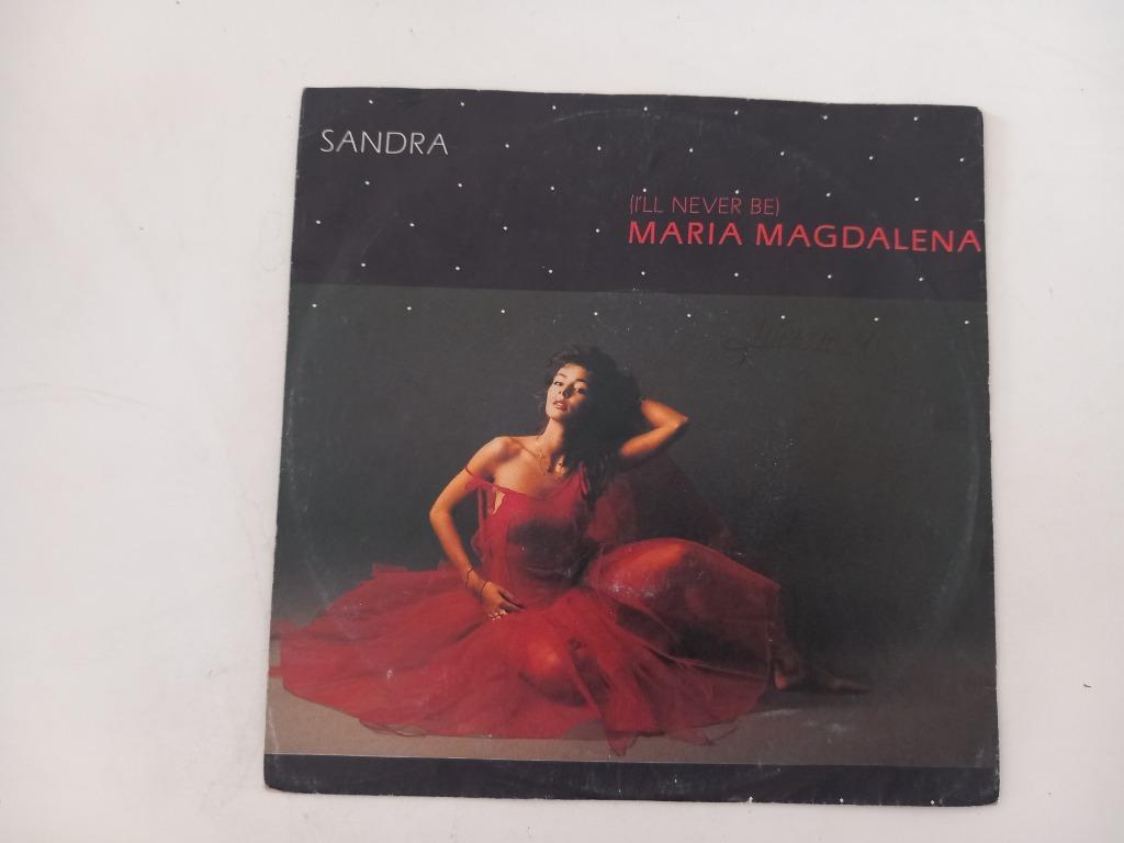 Vinyl 7" single Sandra Maria Magdalena Synth Pop Disco 80s, CD & DVD, Enlèvement ou Envoi, 7 pouces, Pop, Single