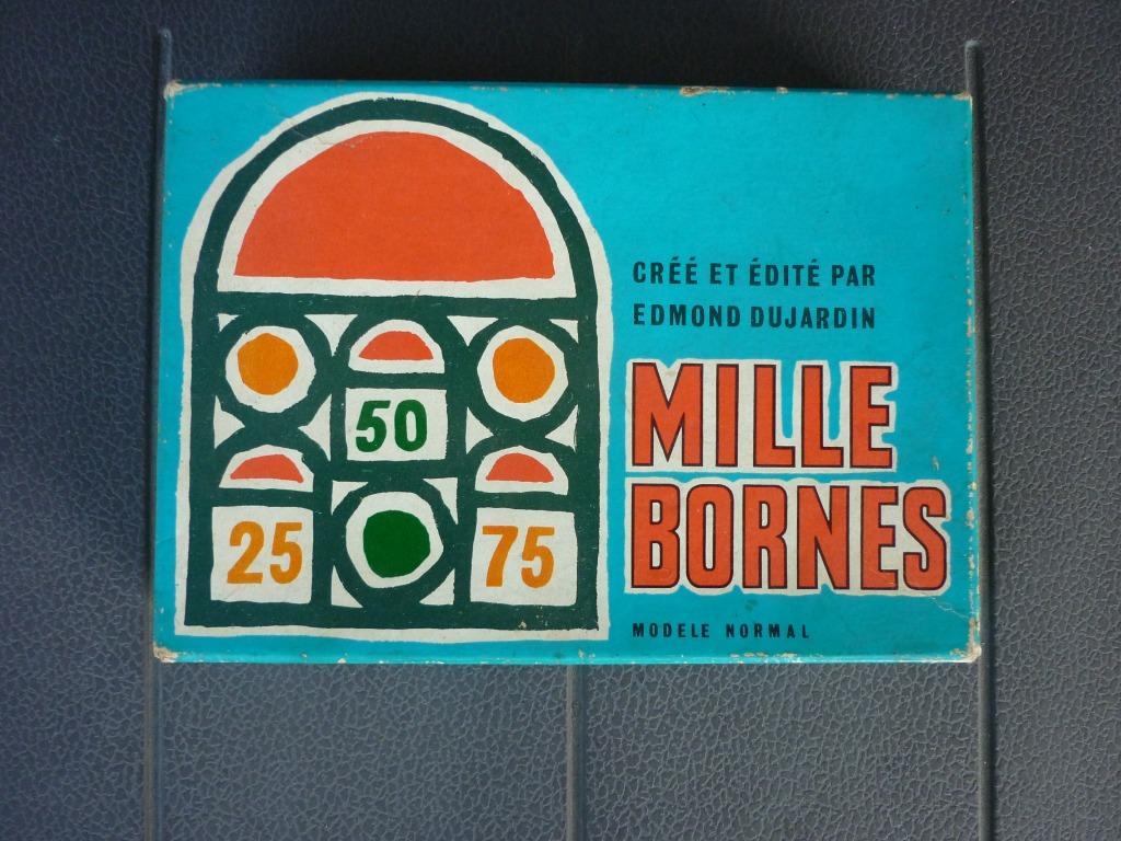 Jeu de société - Mille Bornes Vintage, Trois ou quatre joueurs, Enlèvement ou Envoi, Utilisé, Dujardin