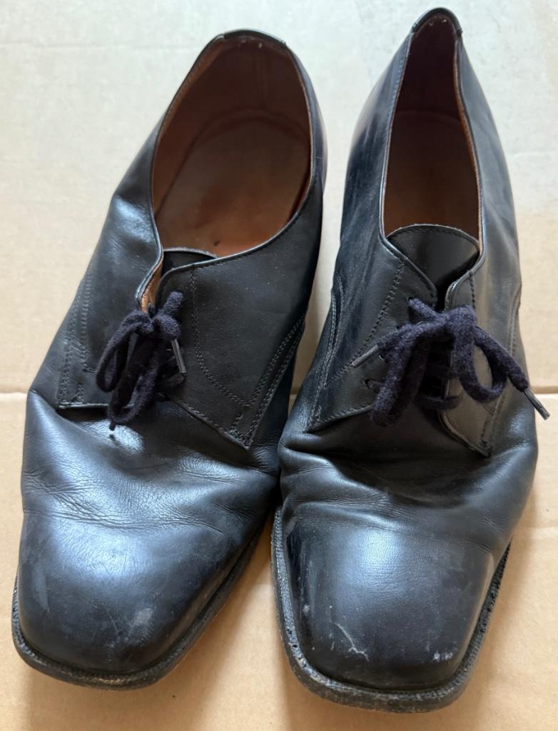 chaussures noires de sortie Armée de l'air belge pointure 44, Envoi, Armée de l'air, Vêtements ou Chaussures