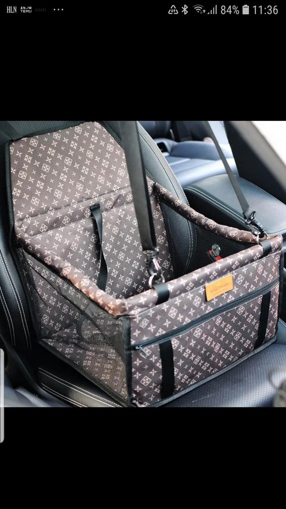 Siège auto pour chien, Animaux & Accessoires, Accessoires pour chiens, Enlèvement ou Envoi, Comme neuf