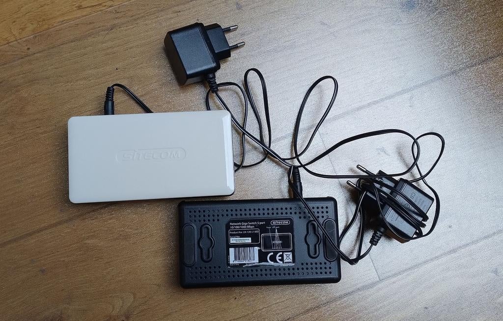 Sitecom LN-120 gigaswitch, Ophalen, Gebruikt