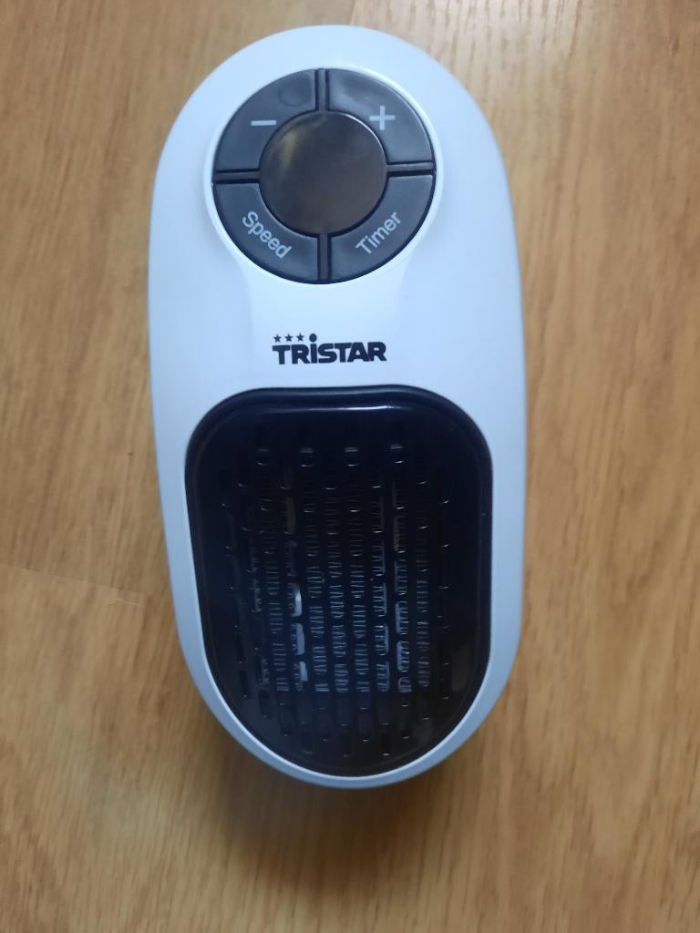 Tristar Plug Heater 400W, Electroménager, Équipement de traitement de l'air, Enlèvement ou Envoi, Comme neuf, Accessoire de traitement d'air