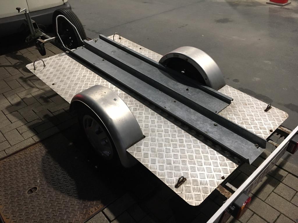 Moto aanhangwagen, Auto diversen, Aanhangers en Bagagewagens, Ophalen of Verzenden, Gebruikt