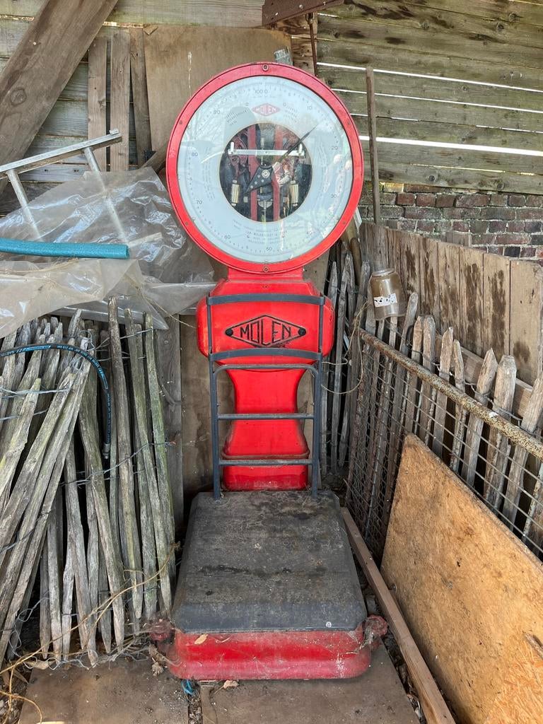 Industriële weegschaal ‘Molen’, Ophalen of Verzenden, Zo goed als nieuw