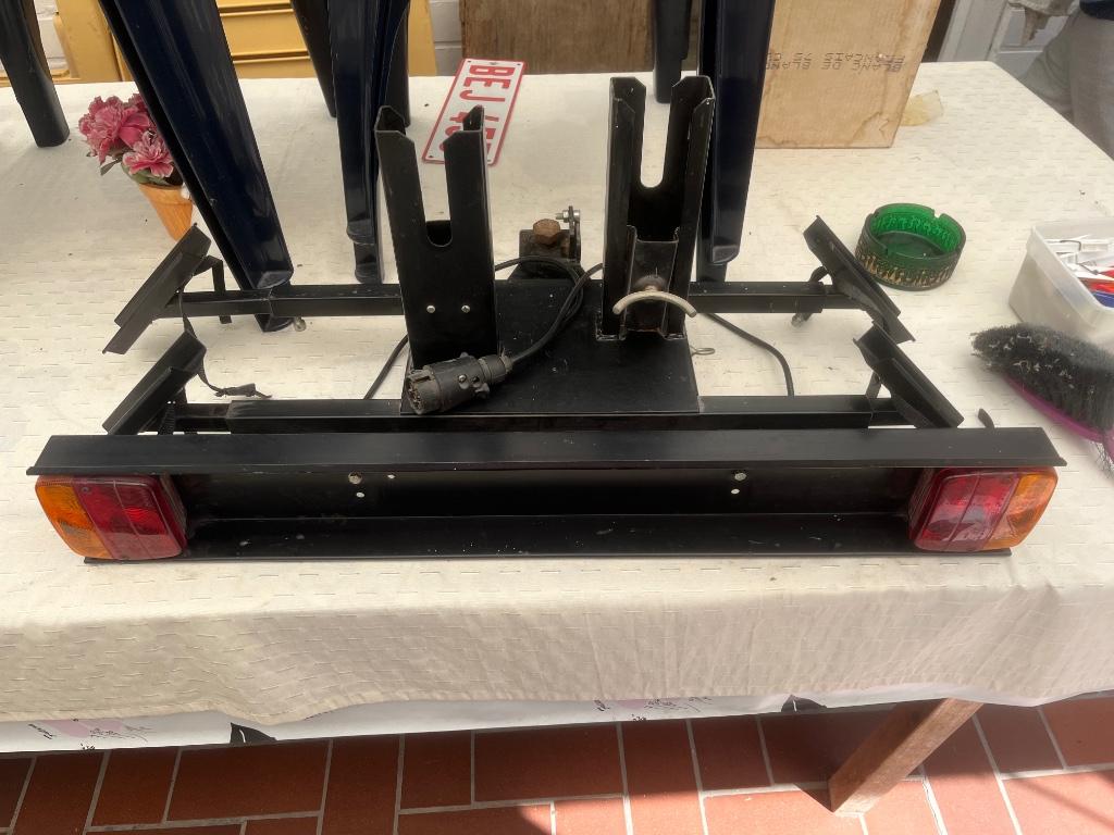 Autostandaard voor 2 fietsen, Support d'attelage, 2 vélos, Enlèvement, Utilisé