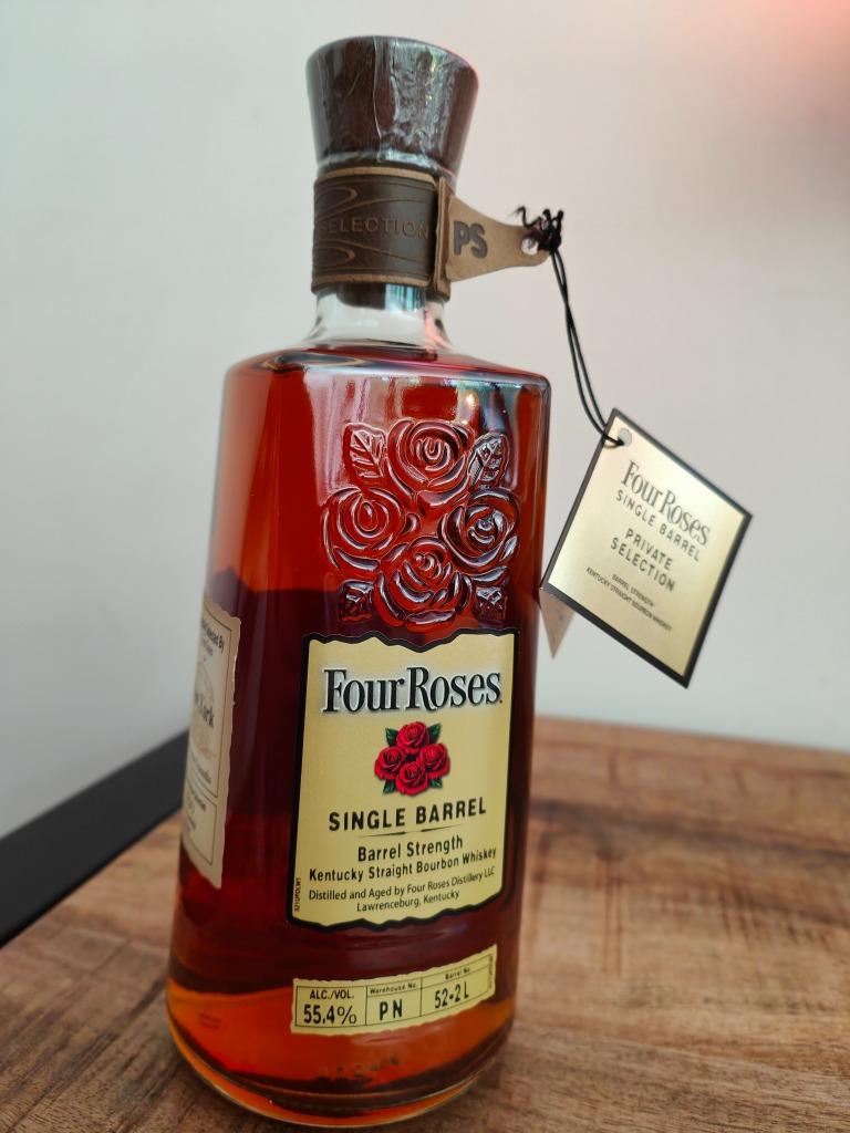 Four Roses Private Selection Barrel Strength OESO, Bourbon, Verzamelen, Wijnen, Nieuw, Overige typen, Overige gebieden, Vol, Ophalen of Verzenden