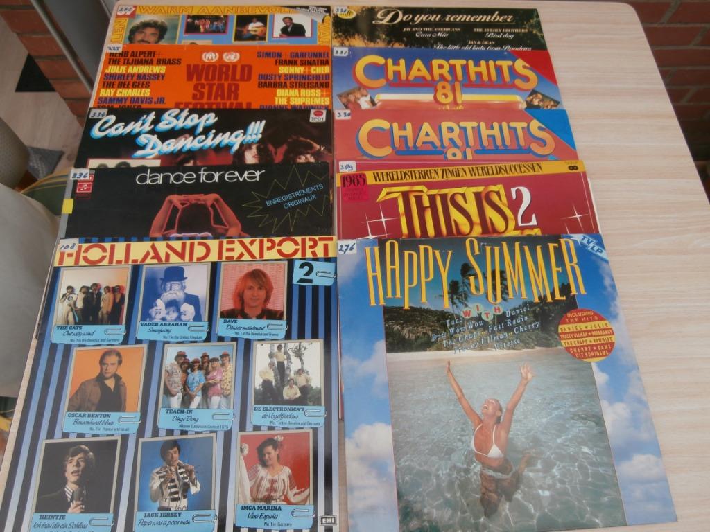 lp verzamel-(nieuwe lijst)  --zie lijst, Ophalen of Verzenden, Gebruikt, 12 inch, Dance