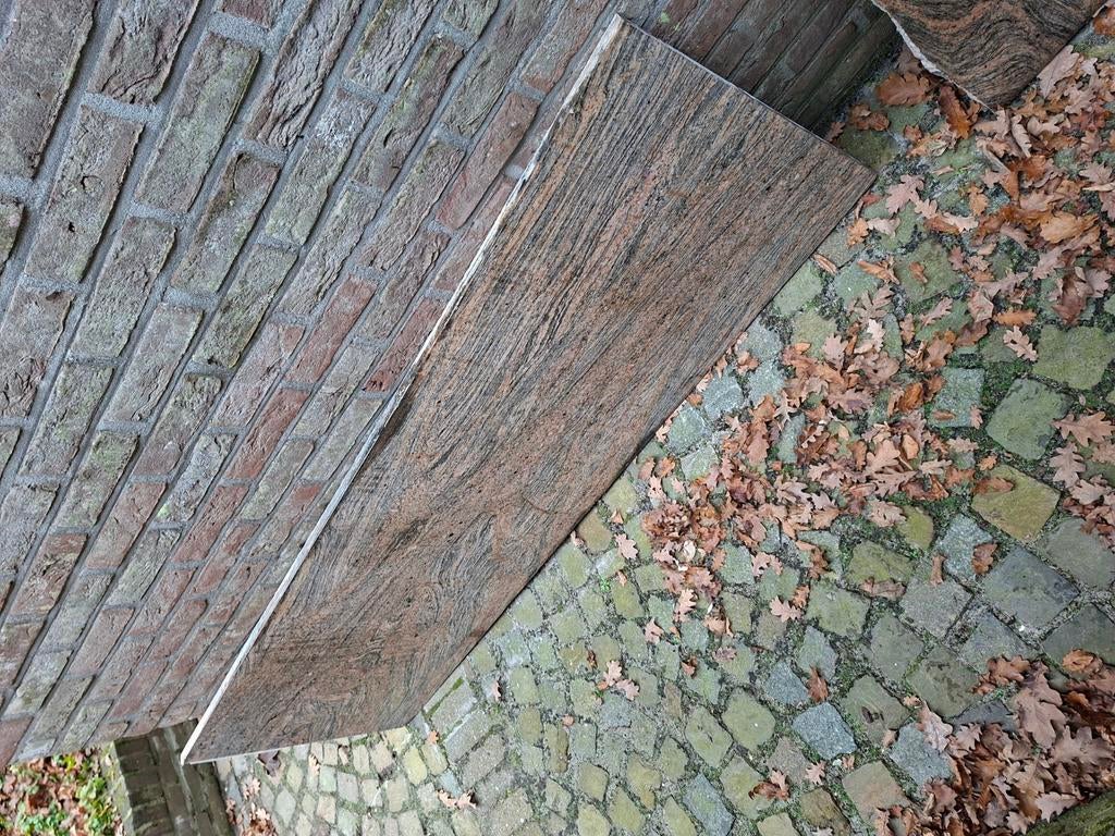 granit de 2 cm d'épaisseur, Enlèvement, Utilisé