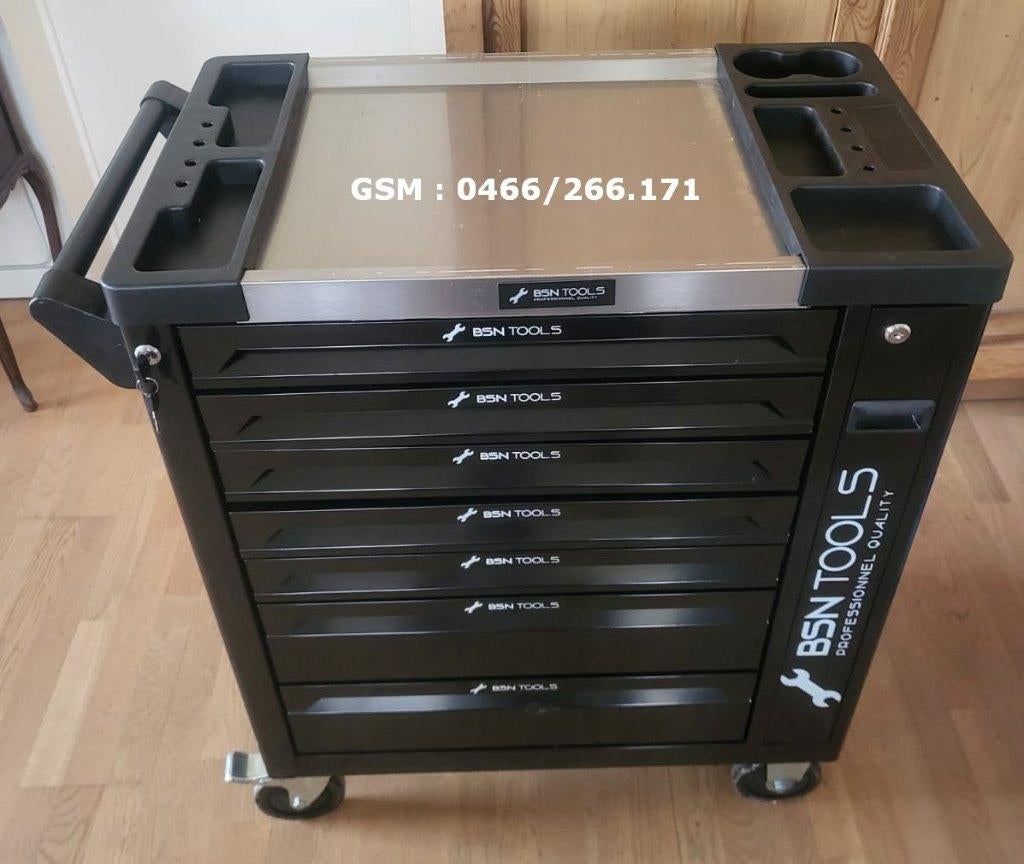 Model 2026 Servante d'atelier Pro avec 262 outils complet, Enlèvement, Neuf