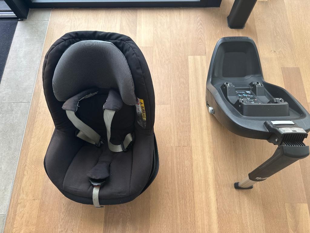 2 way pearl kinderzitje + 2 way fix Maxi Cosi, Kinderen en Baby's, Autostoeltjes, Ophalen, Gebruikt, 0 t/m 18 kg, Isofix