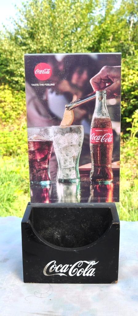 support de table de brasserie publicitaire coca cola, Collections, Marques & Objets publicitaires, Utilisé, Autres types, Enlèvement ou Envoi