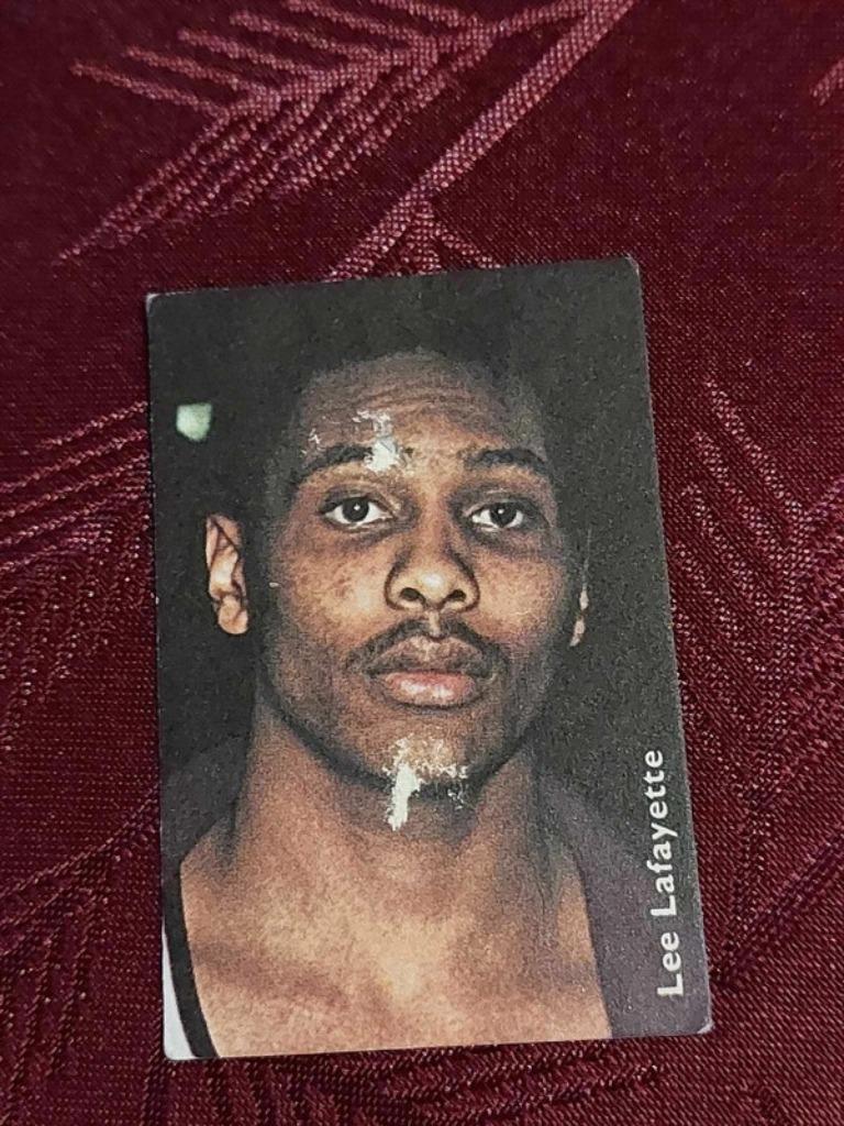 Prentje/Chromo : Lee Lafayette/Basketbal/Victoria, Verzamelen, Verzenden, Gebruikt, Poster, Plaatje of Sticker