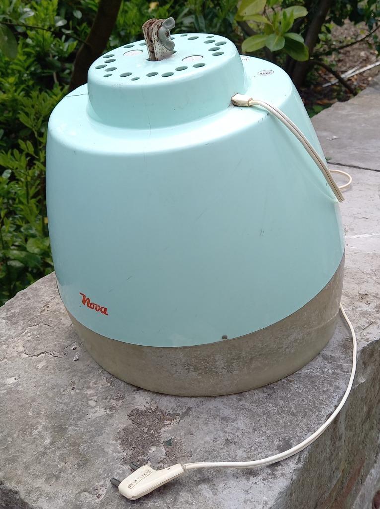 Casque sèche-cheveux Vintage Nova N° 915, Enlèvement ou Envoi, Utilisé, Soin des cheveux