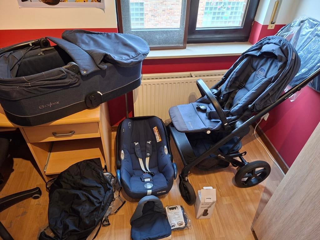 Cybex Balios S + maxicosi, Ophalen, Kinderwagen, Met reiswieg