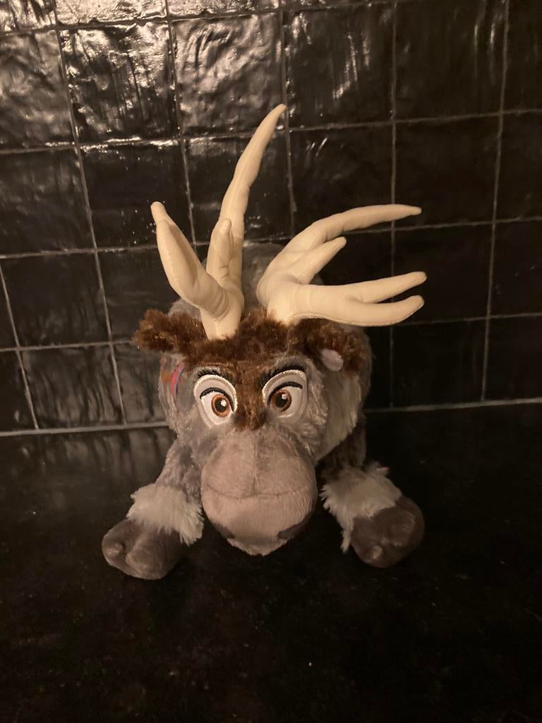 Disney- rendier Rudolf (Frozen), Ophalen of Verzenden, Zo goed als nieuw