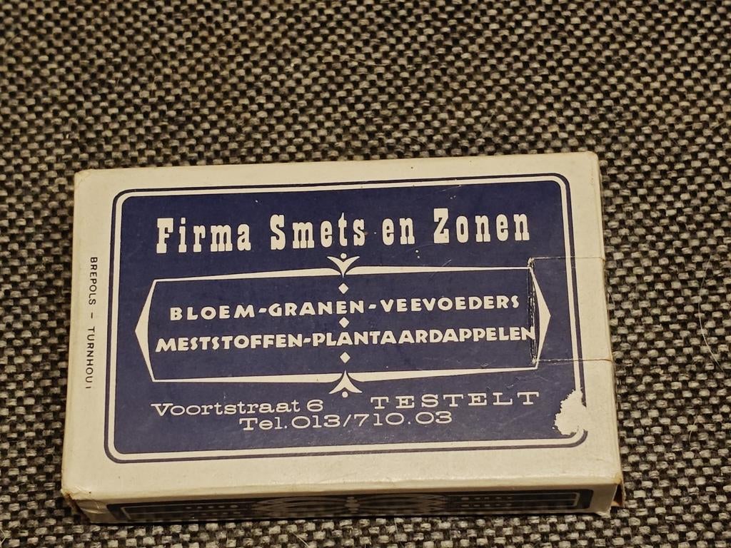 Compleet spel speelkaarten: firma Smets en Zonen, Ophalen of Verzenden, Nieuw, Speelkaart(en)