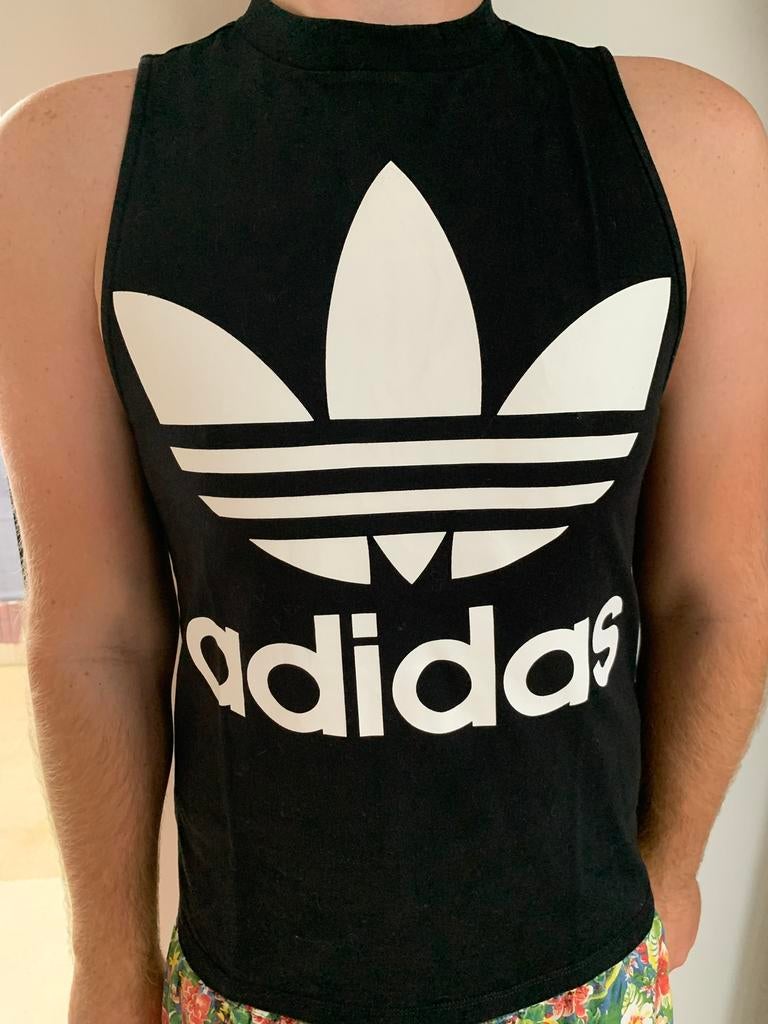 Adidas gilets zwart maat Small, Kleding | Heren, T-shirts, Zwart, Ophalen of Verzenden, Zo goed als nieuw, Adidas
