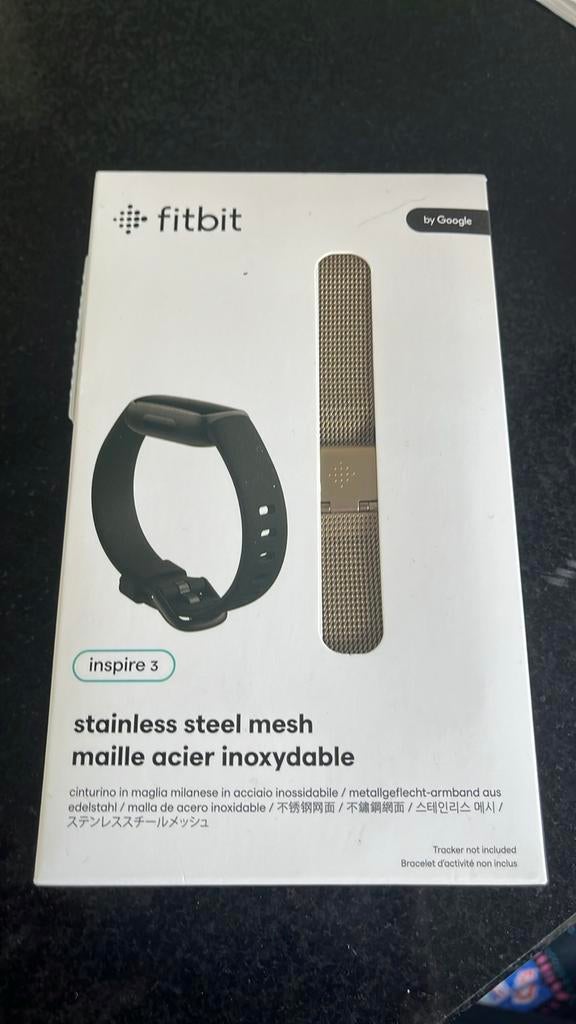 Bracelet FITBIT en maille d’acier inoxydable, Enlèvement ou Envoi, Neuf