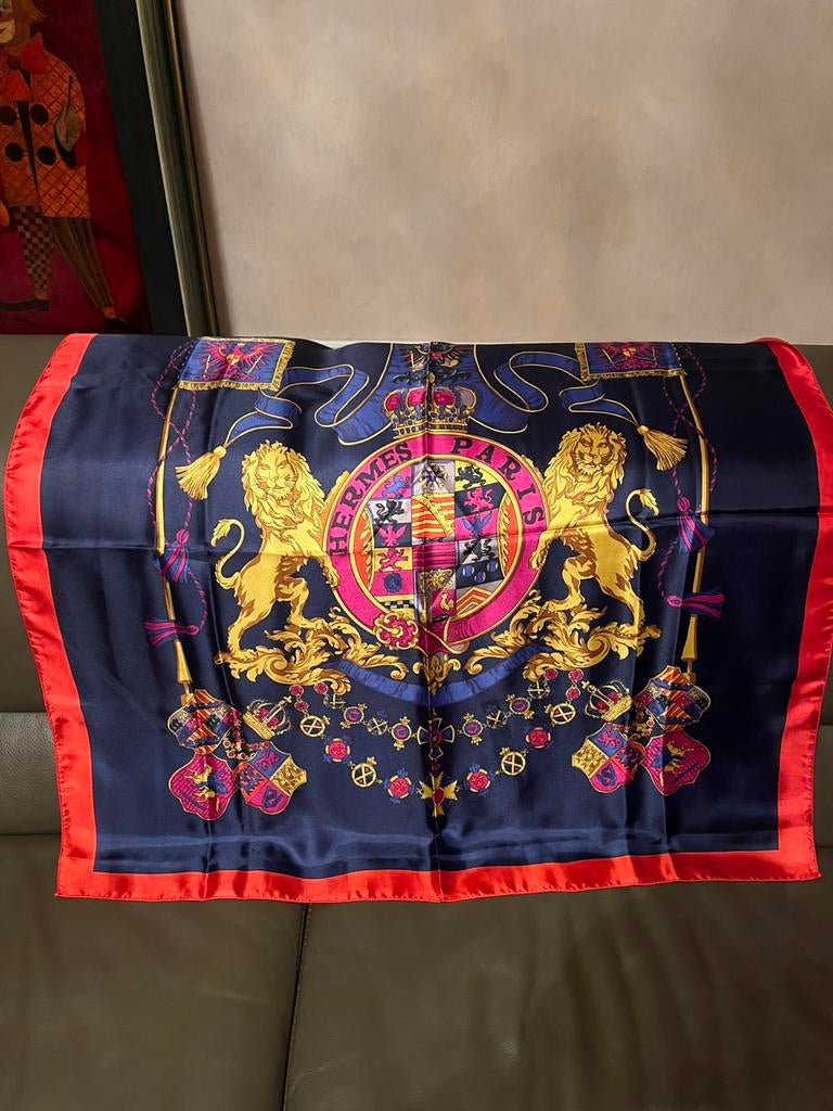 Sjaal Hermes kopie, Kleding | Dames, Mutsen, Sjaals en Handschoenen, Ophalen, Zo goed als nieuw, Sjaal