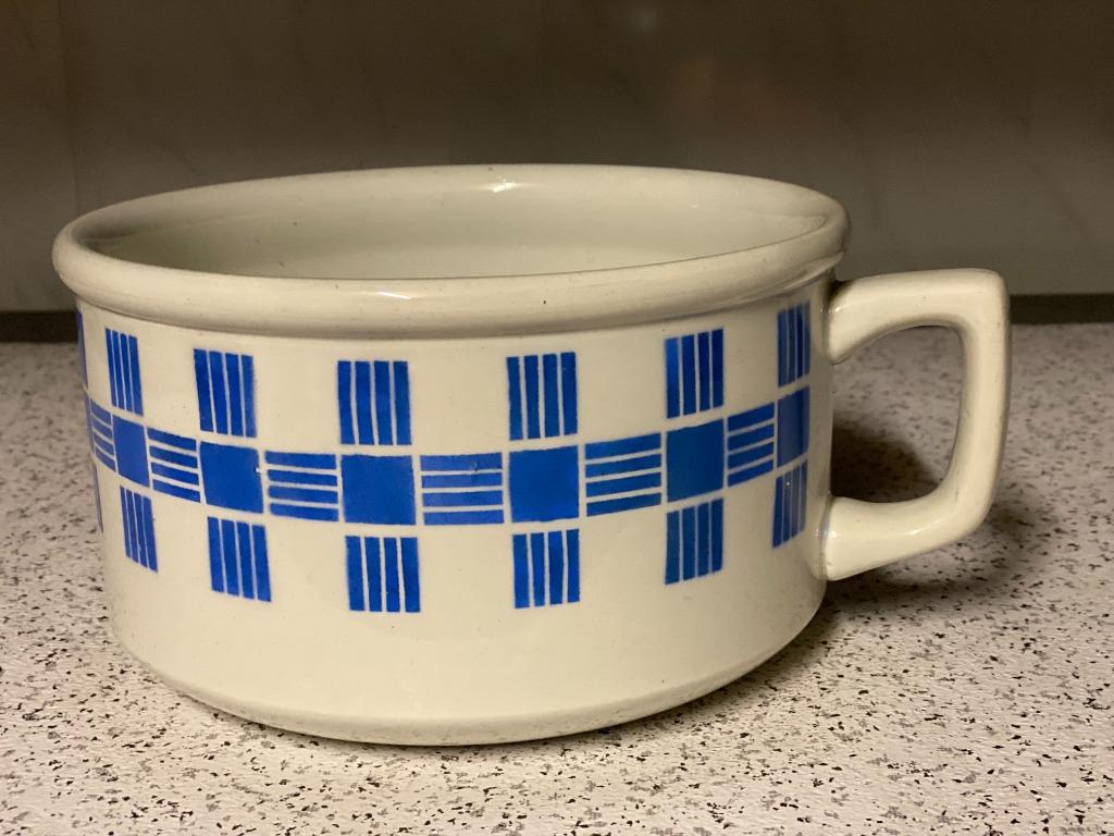 Porseleinen nachtpot/po St Amand, Enlèvement