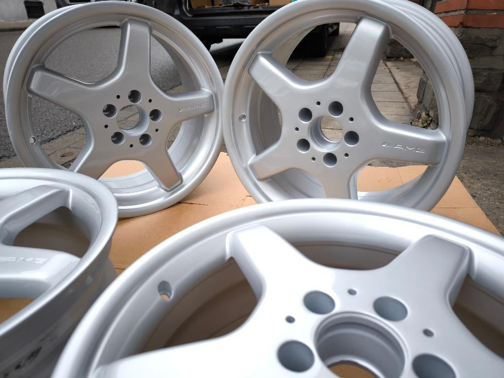 Belles jantes Reconditionner Origine AMG W211 E63/E55 AMG, Enlèvement ou Envoi, 18 pouces, Jante(s)