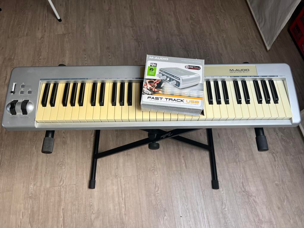 Keyboard M-audio keystation, Muziek en Instrumenten, Ophalen, Zo goed als nieuw