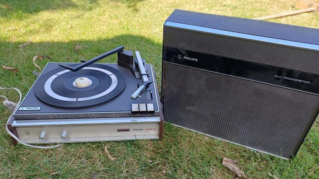 Philips platenspeler, Audio, Tv en Foto, Platenspelers, Ophalen, Gebruikt, Platenspeler, Philips