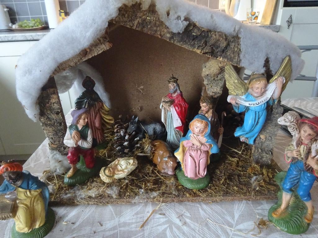 kerststal, Ophalen of Verzenden, Gebruikt