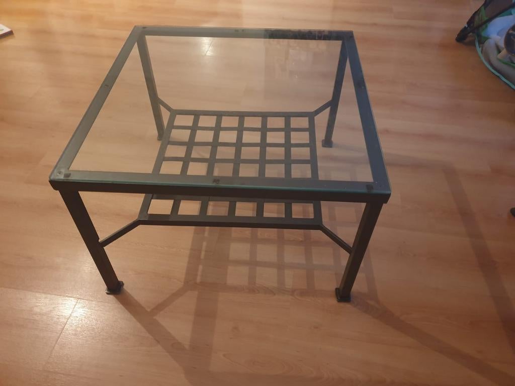 Table salon fer forgé, Enlèvement, Comme neuf