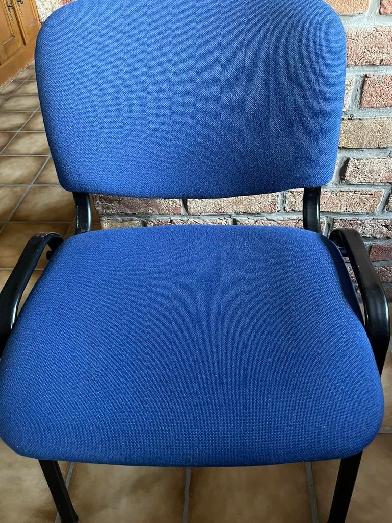 Chaise de bureau bleu état impeccable, Maison & Meubles, Bleu, Chaise de bureau