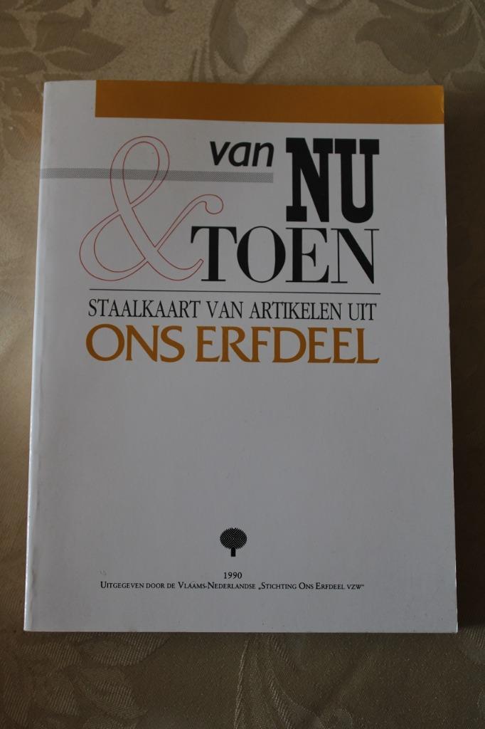 Jozef Deleu -Van nu & toen staalkaart van artikelen uit Ons, Enlèvement ou Envoi, Belgique, Utilisé, Jozef Deleu