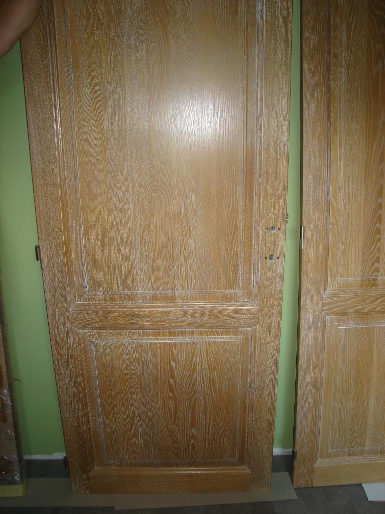 Massieve eiken binnendeur, Ophalen, Minder dan 80 cm, Binnendeur, Minder dan 200 cm