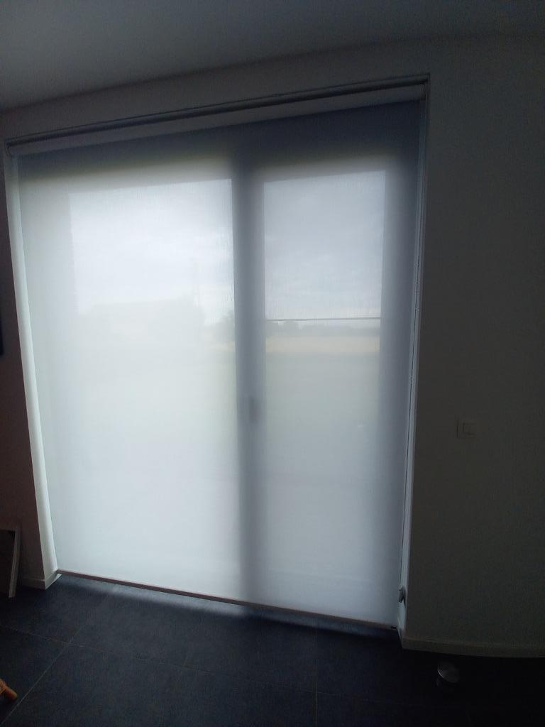 glasgordijn, rolgordijn Heytens, Neuf, 100 à 150 cm, Enlèvement, 200 cm ou plus