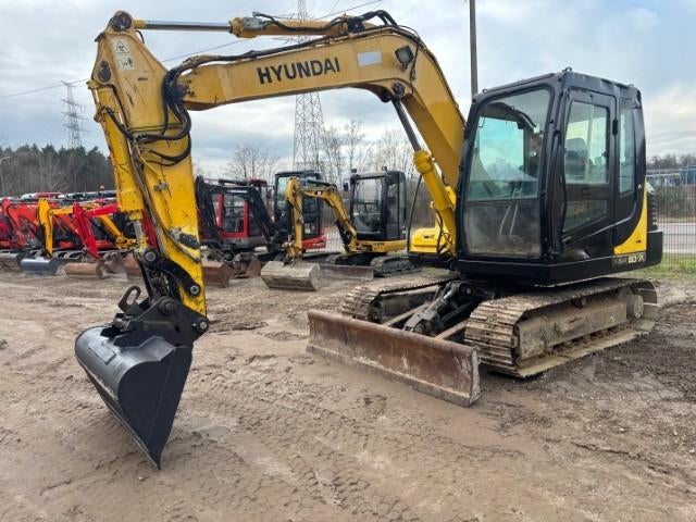 Minipelle Hyundai 80-7, Articles professionnels, Machines & Construction | Grues & Excavatrices, Enlèvement, Excavatrice