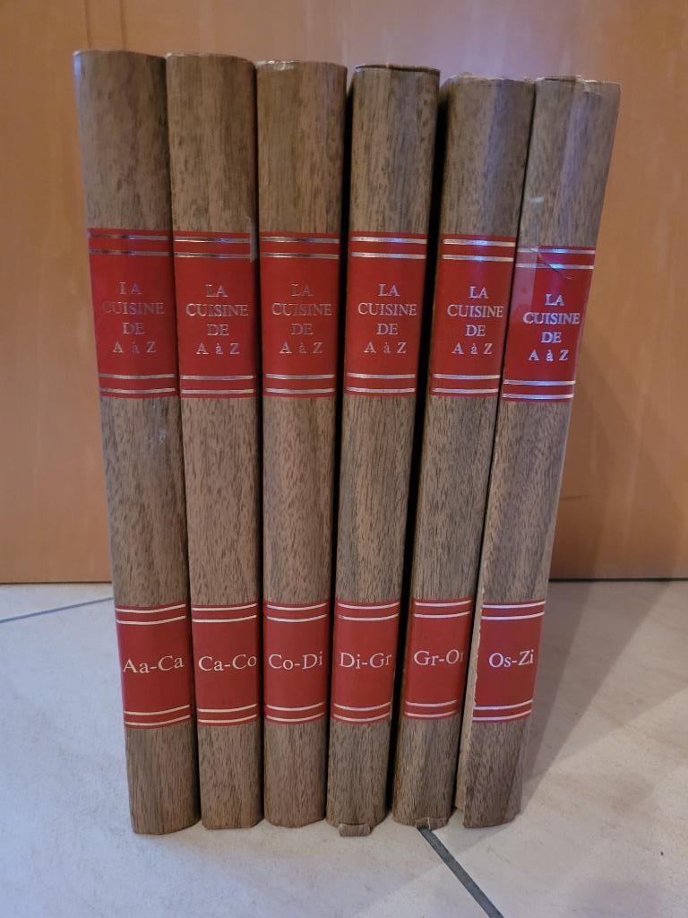Livres La cuisine de A à Z : 9 tômes, Livres, Enlèvement