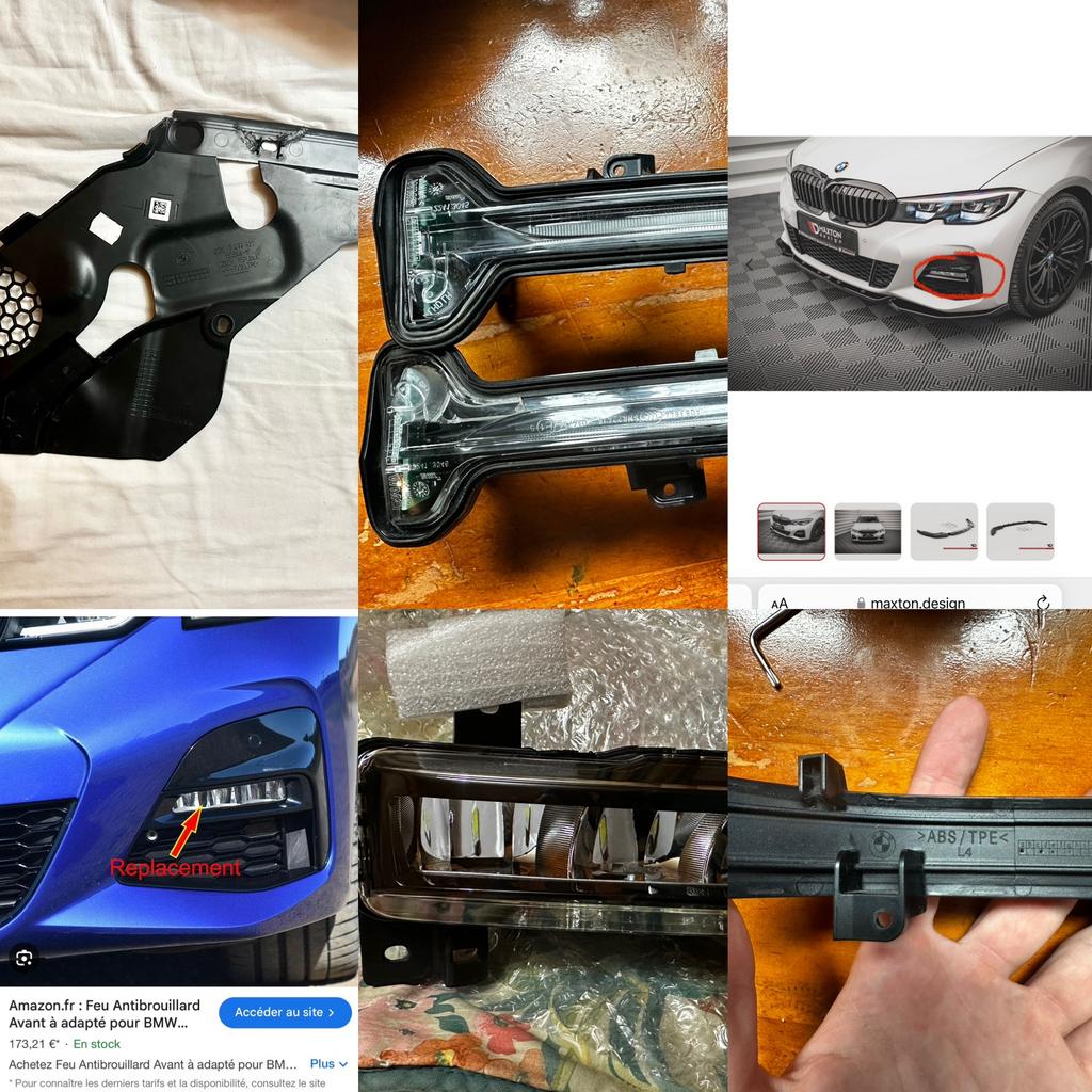 Pieces bmw serie 3 g20 g21 serie 2 f46 g22 g23 g26 g28 f46, Enlèvement ou Envoi, BMW