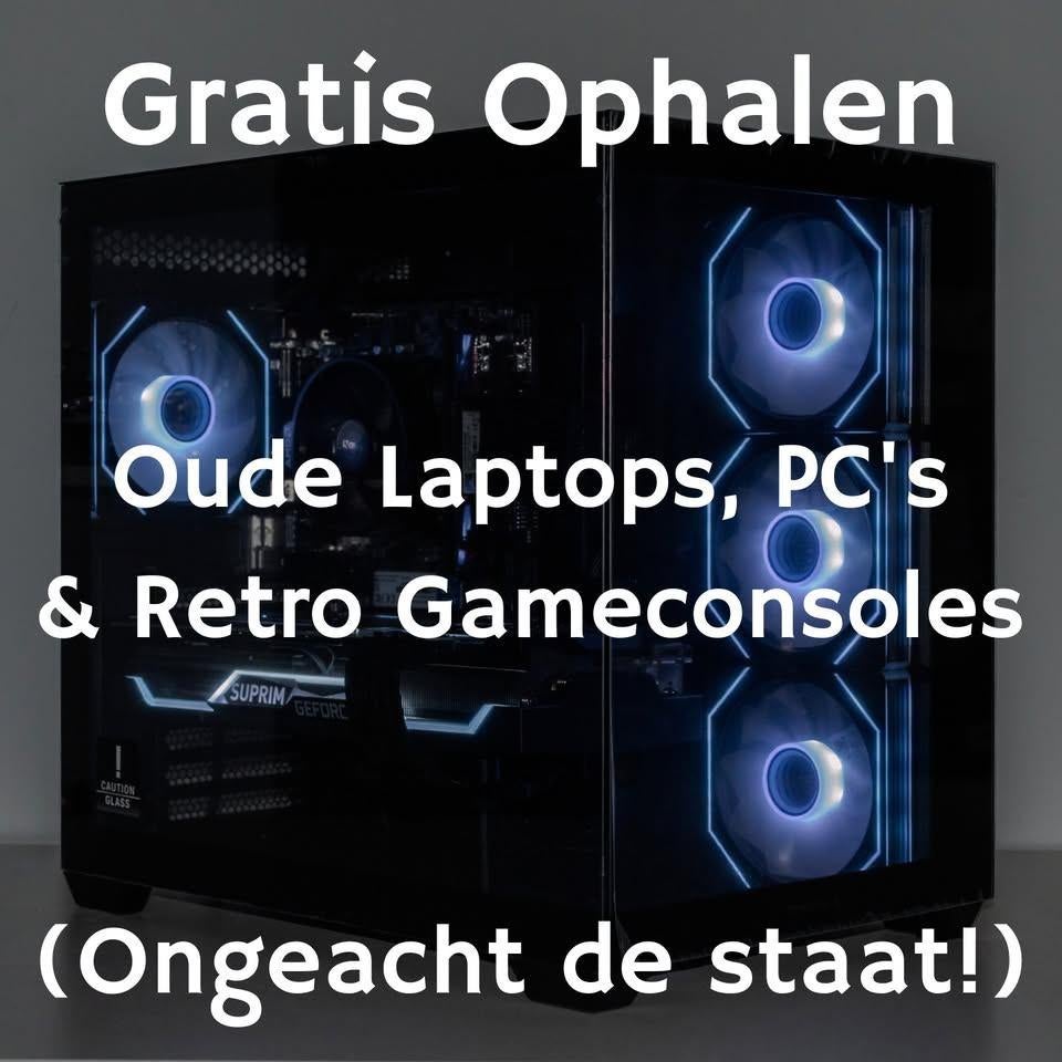 Gratis Ophalen: Oude PC's & Laptop's (Ongeacht De Staat), Ophalen, Niet werkend