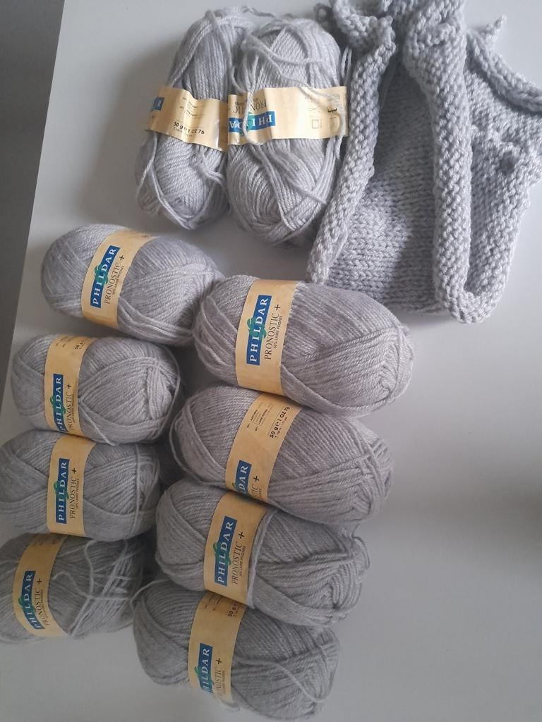 Phildar Pronostiek 10 stuks, 50 gram, Hobby en Vrije tijd, Breien en Haken, Ophalen