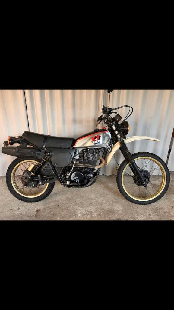 Yamaha XT500 1983 gekeurd, Enduro, 500 cc