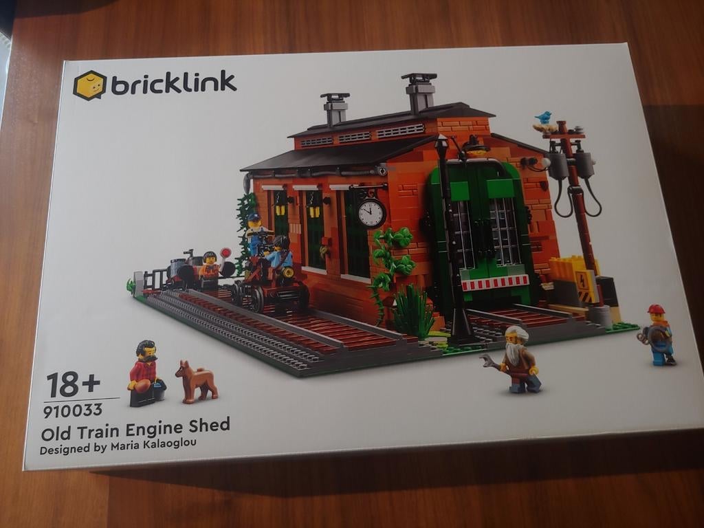 Lego 910033 Bricklink old train engine shed (NIEUW), Ophalen of Verzenden, Nieuw, Lego