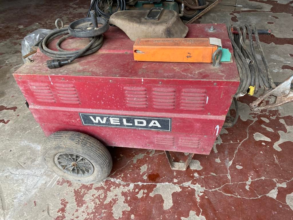 Laspost Welda professioneel, Ophalen, Gebruikt, 250 ampère, Elektroden