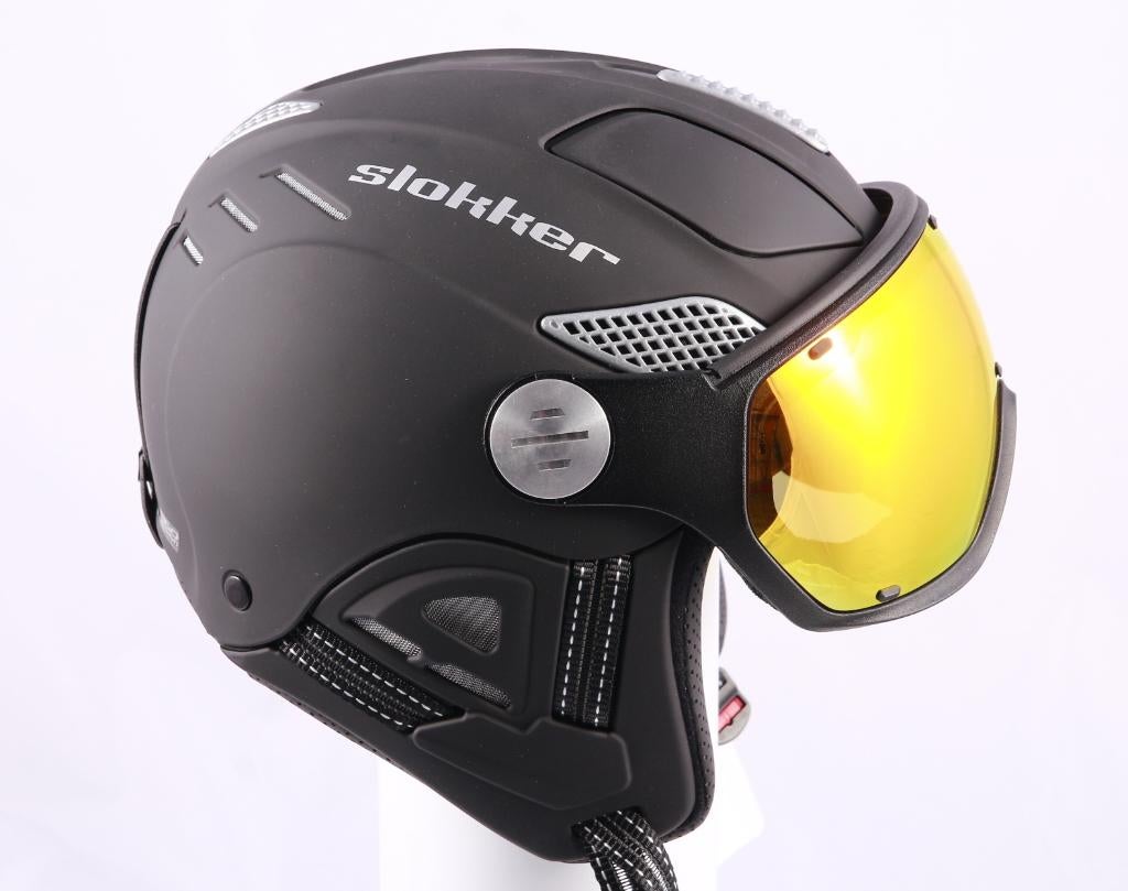 Casque de ski snowboard 53 55 57 cm SLOKKER RAIDER PRO VISOR, Sports & Fitness, Ski & Ski de fond, Utilisé, Carving, Enlèvement ou Envoi