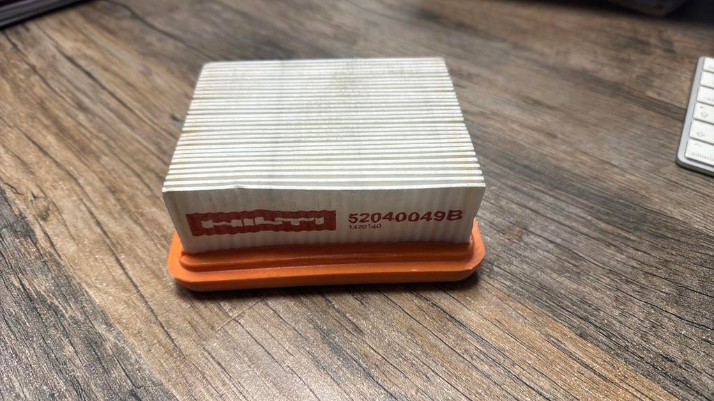 Filtre Hilti Dsh 900, Ophalen