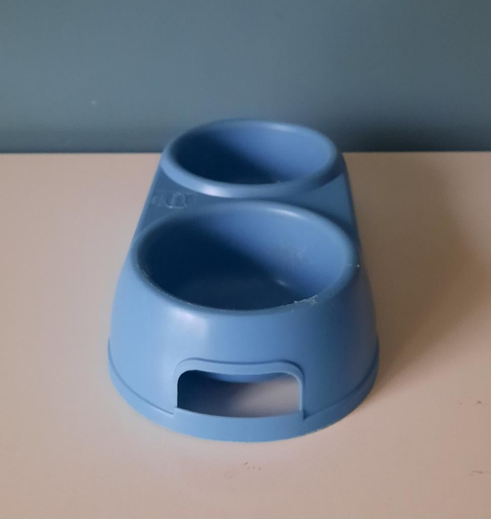 Bol de nourriture double pour chiens/chats, Animaux & Accessoires, Enlèvement ou Envoi, Utilisé