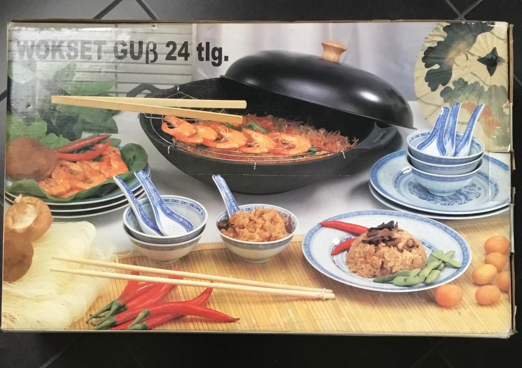 Wok-set, Enlèvement, Neuf, Autres matériaux, Wok