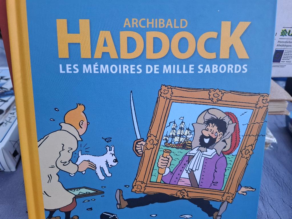 Archibald Haddock - De memoires van Mille Sabords HERGE, Boeken, Stripverhalen, Ophalen of Verzenden
