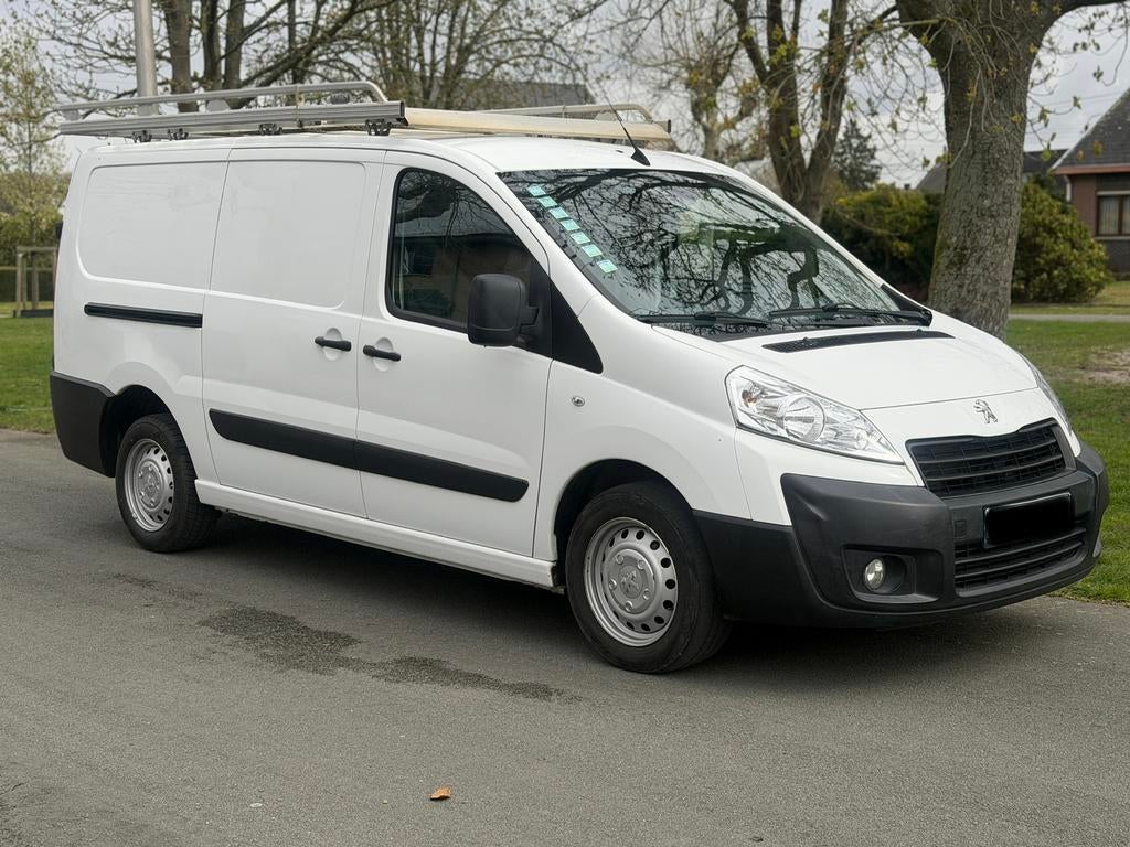 Peugoet expert 2.0hdi 160.000km * 2015bj*, Auto's, Euro 5, Wit, Leder, Bedrijf