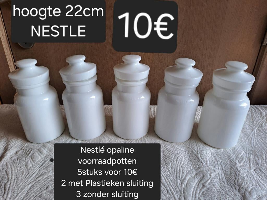 Neslé voorraadpotten, Ophalen of Verzenden