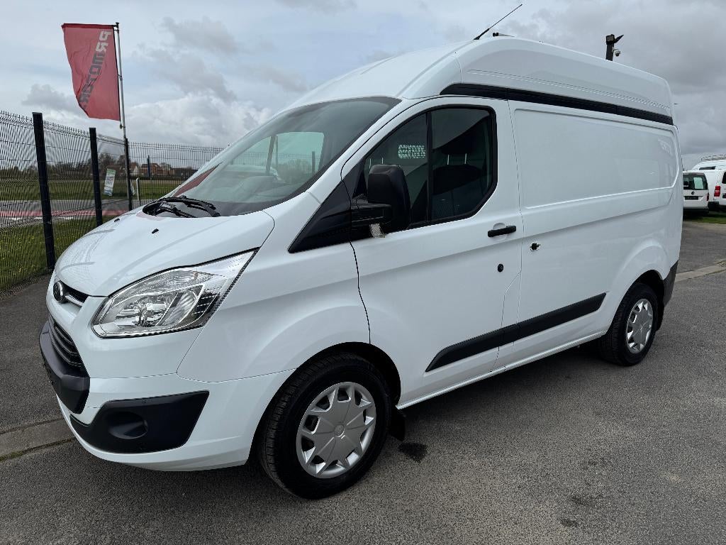 Ford Custom L1H2 hoog 1st eig ohboek pdc cruise, Autos, Achat, Euro 6, Entreprise, 2 places