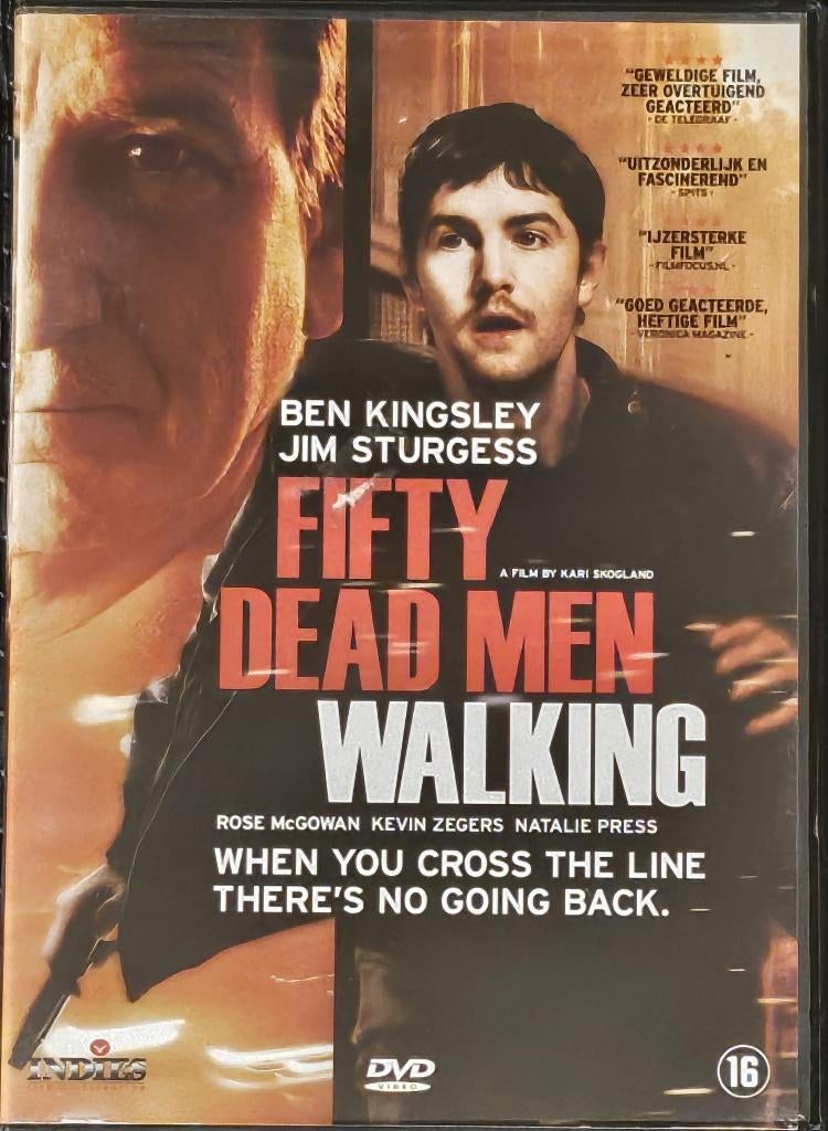 *Fifty Dead Men Walking (2008), Cd's en Dvd's, Dvd's | Actie, Ophalen of Verzenden, Zo goed als nieuw, Actie